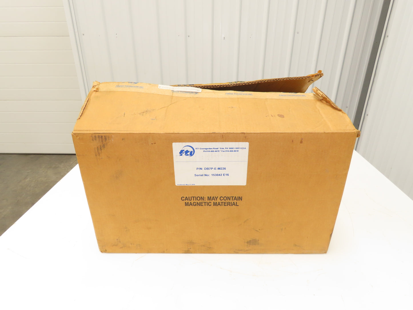 Finish Thompson DB7P-E-M226 Pump Sealless Mag Drive DB Series 115/208-230v 69GPM