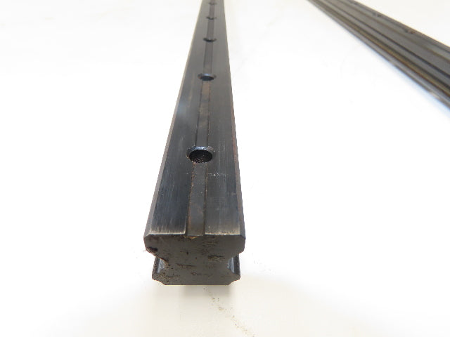 Hiwin Linear Guide Rail 25mm x 1670mm 65-3/4"L Lot of 2