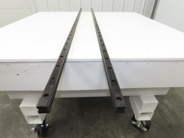 Hiwin Linear Guide Rail 25mm x 1670mm 65-3/4"L Lot of 2