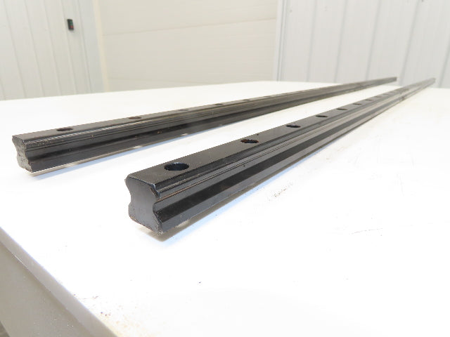 Hiwin Linear Guide Rail 25mm x 1670mm 65-3/4"L Lot of 2