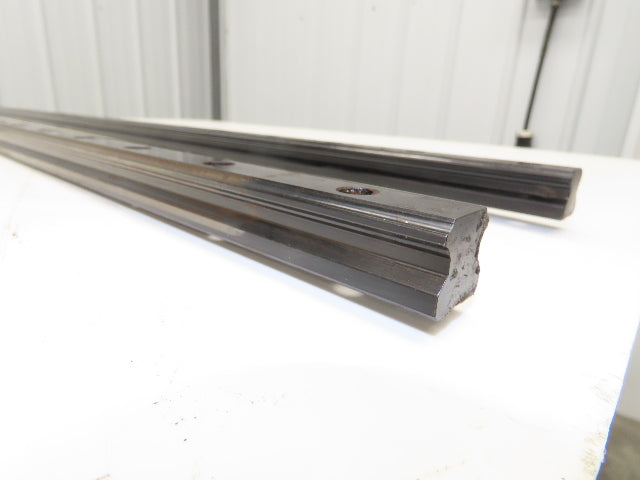 Hiwin Linear Guide Rail 25mm x 1670mm 65-3/4"L Lot of 2