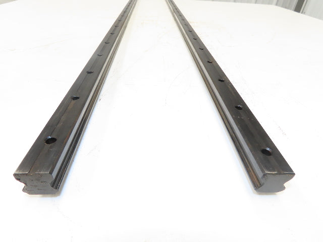 Hiwin Linear Guide Rail 25mm x 1670mm 65-3/4"L Lot of 2