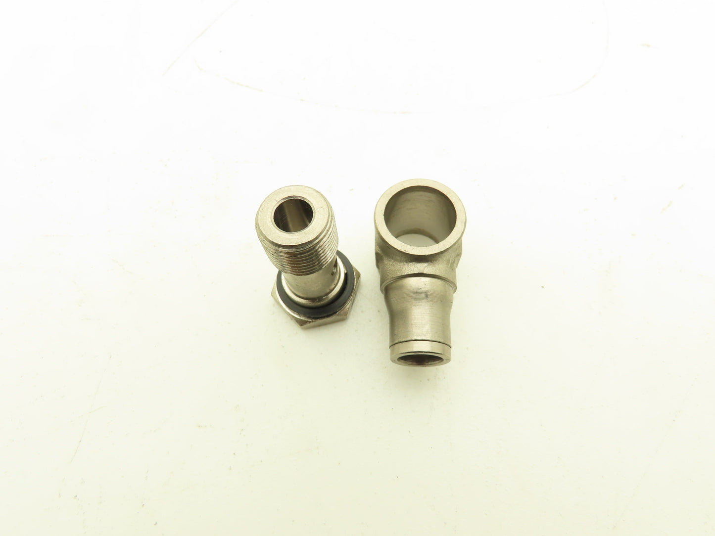 Push to Connect Swivel Elbow BSPP 3/8 19TPI Stainless Lot of 16