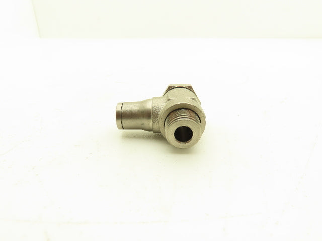 Push to Connect Swivel Elbow BSPP 3/8 19TPI Stainless Lot of 16