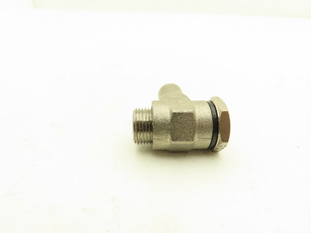 Push to Connect Swivel Elbow BSPP 3/8 19TPI Stainless Lot of 16