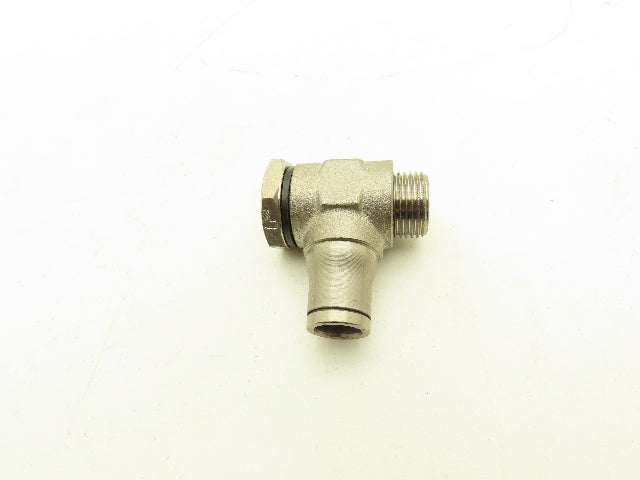 Push to Connect Swivel Elbow BSPP 3/8 19TPI Stainless Lot of 16