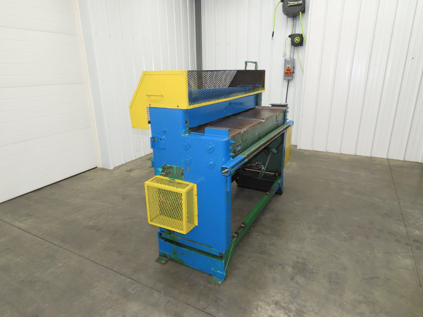 Mechanical Steel Sheet Metal Shear Cutting Length 50" Wide 18 Gauge