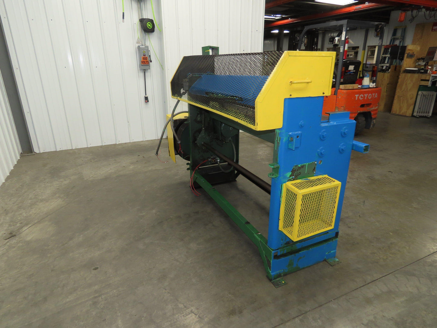 Mechanical Steel Sheet Metal Shear Cutting Length 50" Wide 18 Gauge