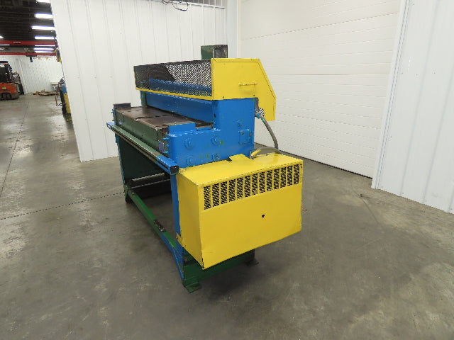 Mechanical Steel Sheet Metal Shear Cutting Length 50" Wide 18 Gauge