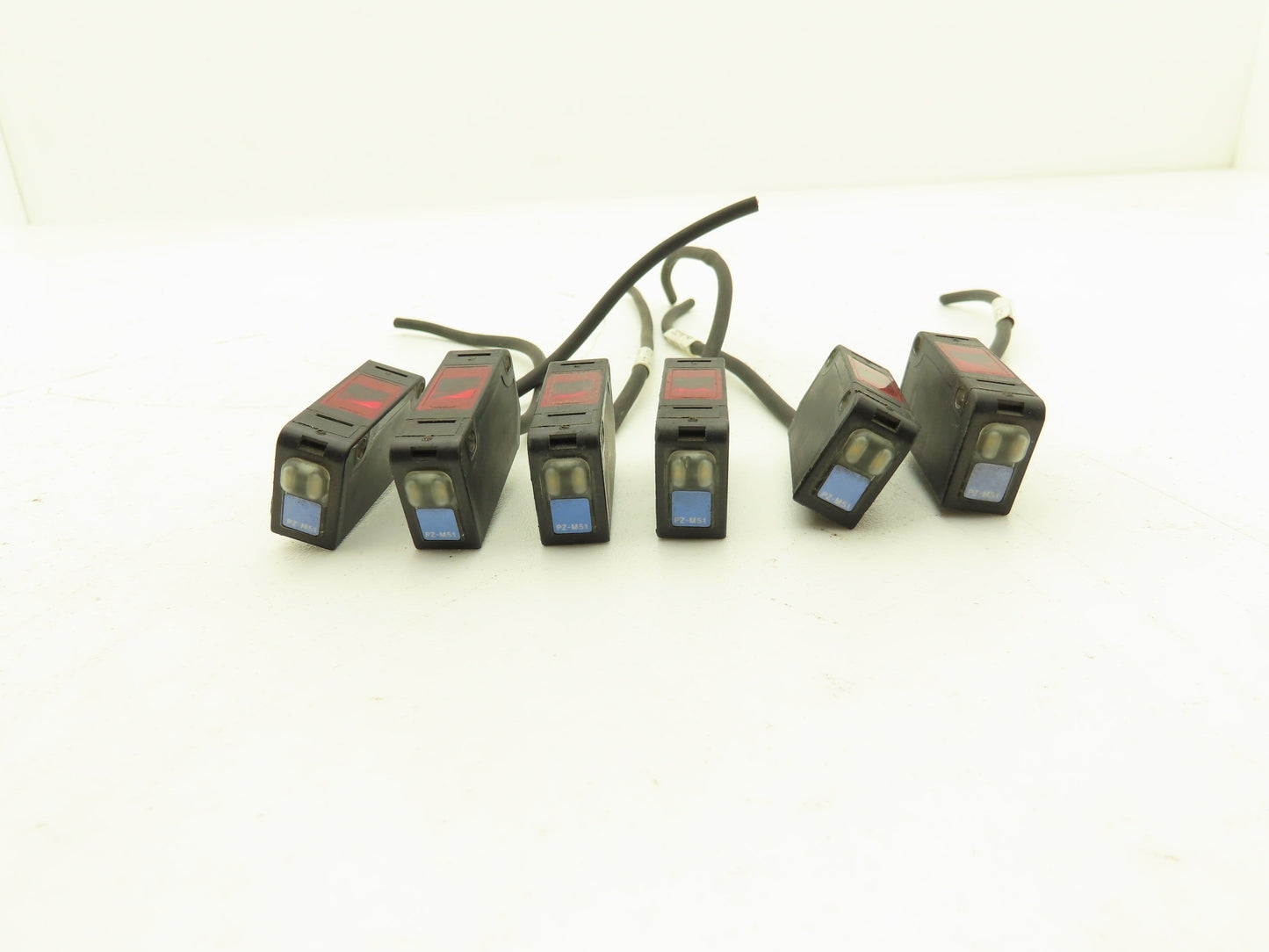 Keyence PZ-M51 Photoelectric Sensor Transmitter R 12-24VDC Lot of 6