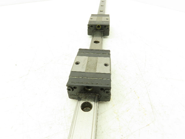 THK SSR20 Linear Bearing 2-Block Guide Rail 20mm x 1060mm 41-5/8"