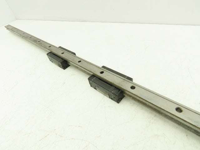 THK SSR20 Linear Bearing 2-Block Guide Rail 20mm x 1060mm 41-5/8"