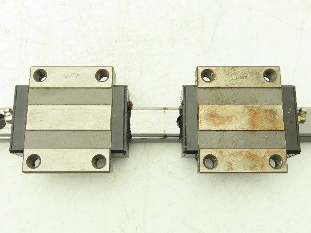 THK HSR30 Linear Bearing 2-Block Guide Rail 30mm x 600mm 23-1/2"