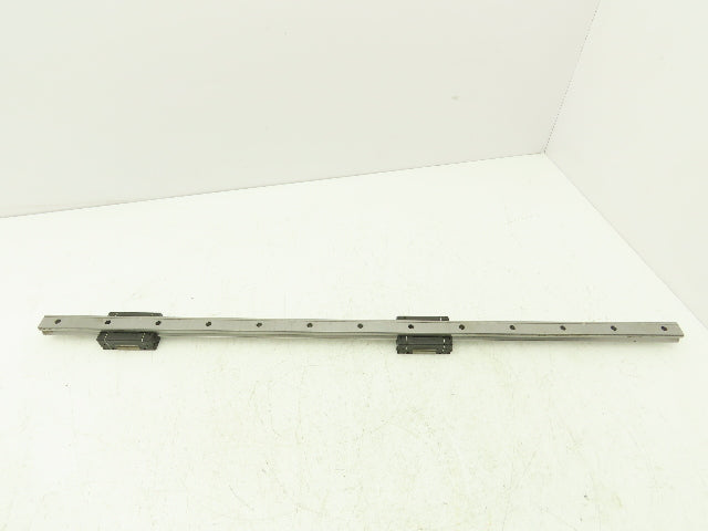 THK SSR20 Linear Bearing 2-Block Guide Rail 20mm x 760mm 29-7/8"