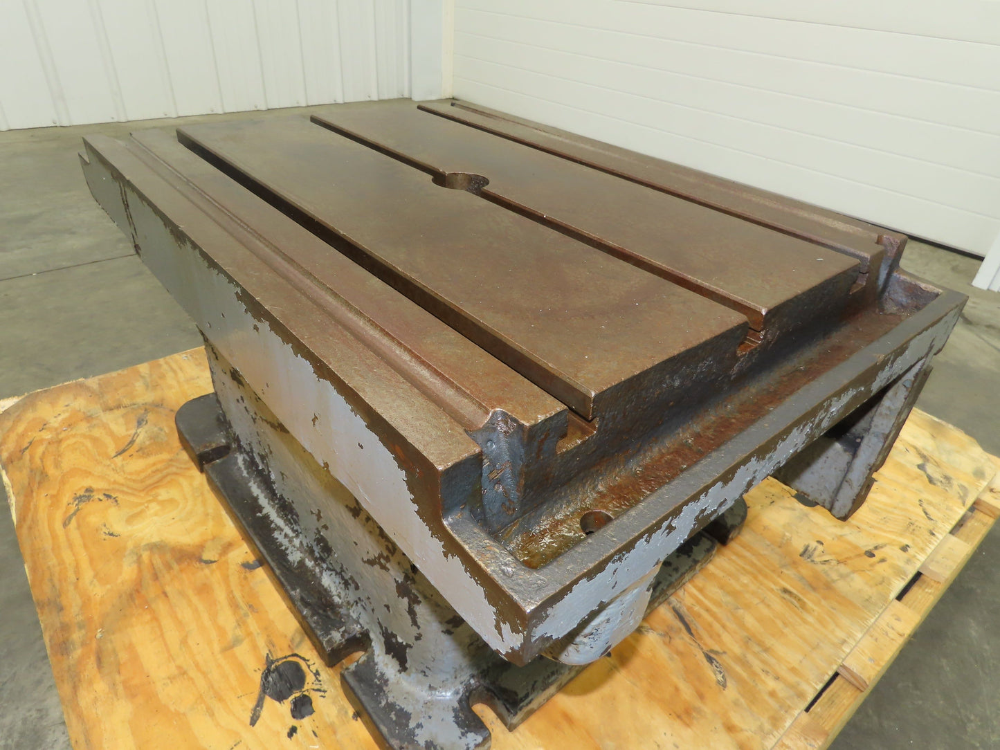 CNC Milling Machine T-Slot Table 22"x28" Steel Cast Iron Slotted Fixture Plate