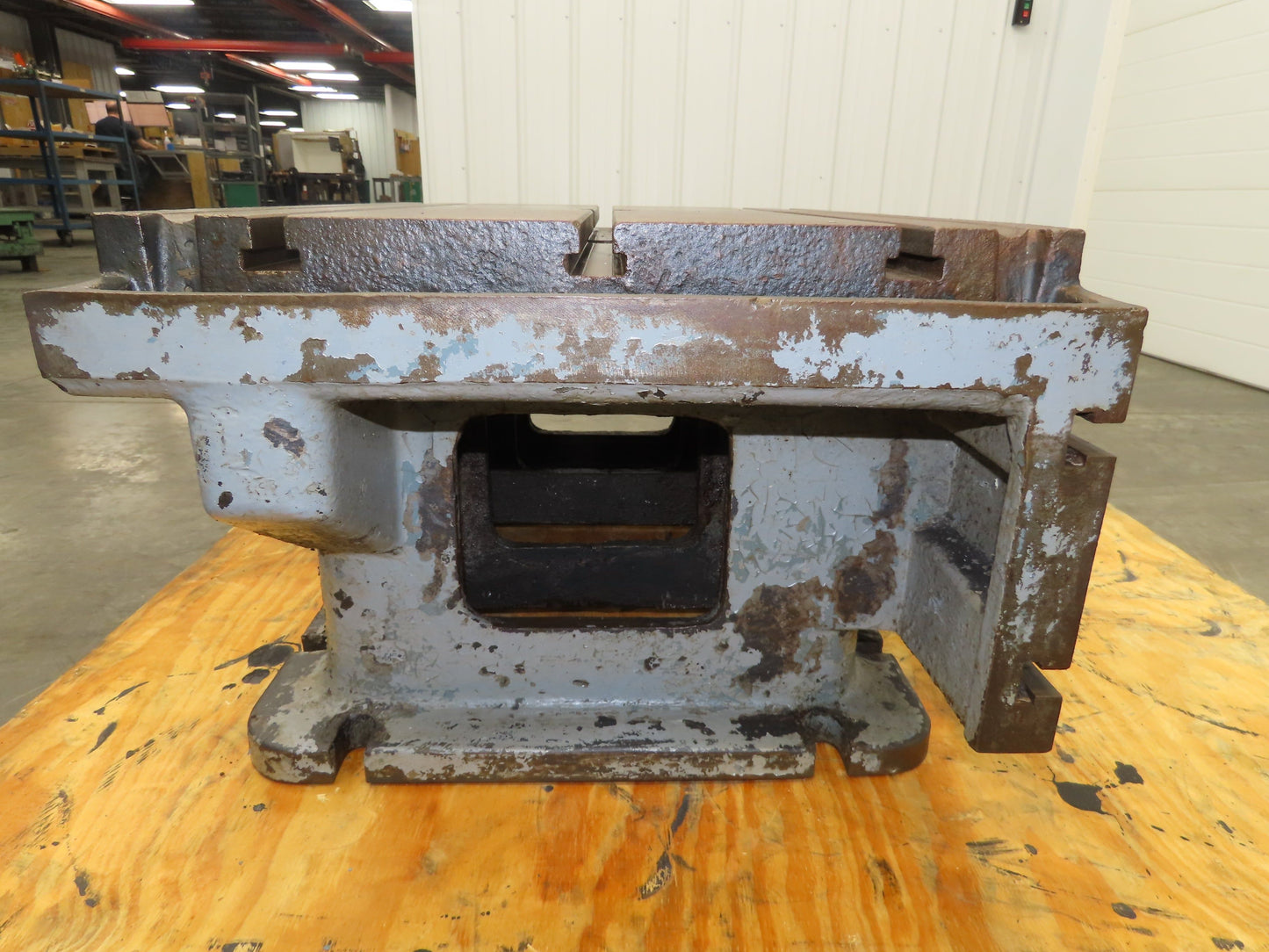 CNC Milling Machine T-Slot Table 22"x28" Steel Cast Iron Slotted Fixture Plate