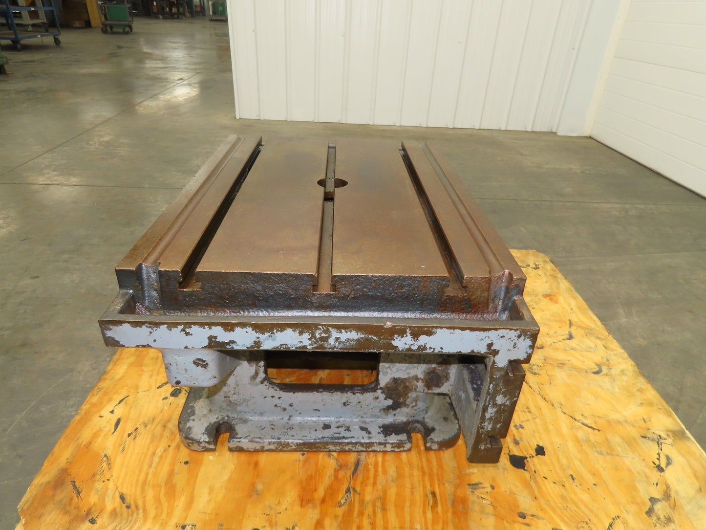 CNC Milling Machine T-Slot Table 22"x28" Steel Cast Iron Slotted Fixture Plate
