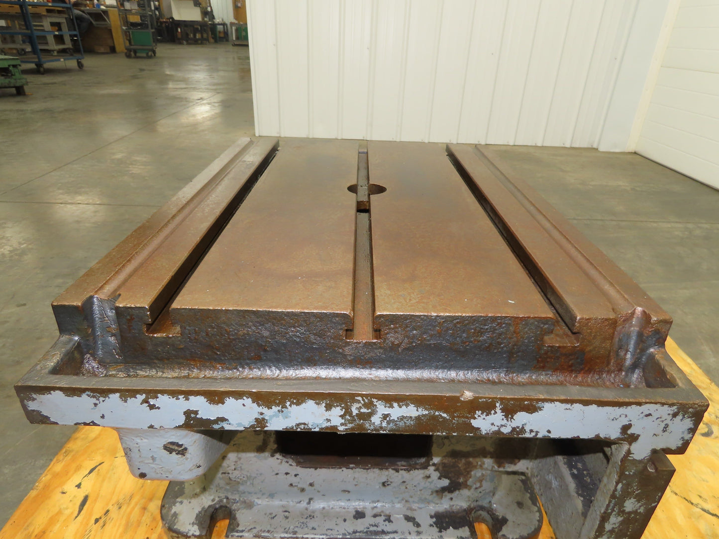CNC Milling Machine T-Slot Table 22"x28" Steel Cast Iron Slotted Fixture Plate