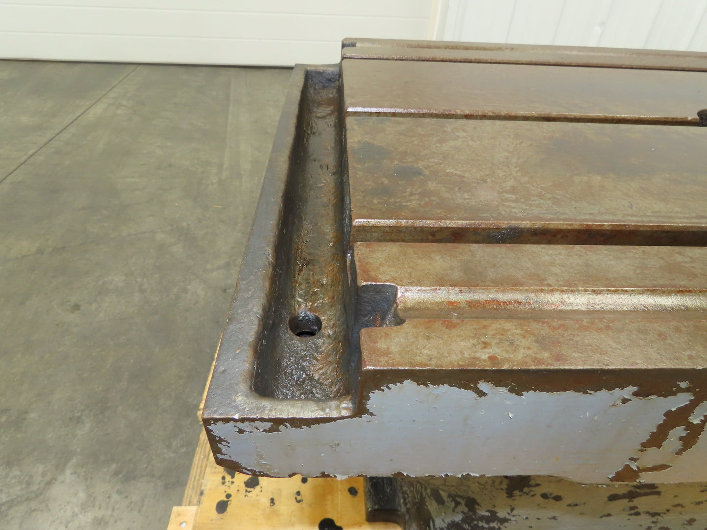 CNC Milling Machine T-Slot Table 22"x28" Steel Cast Iron Slotted Fixture Plate