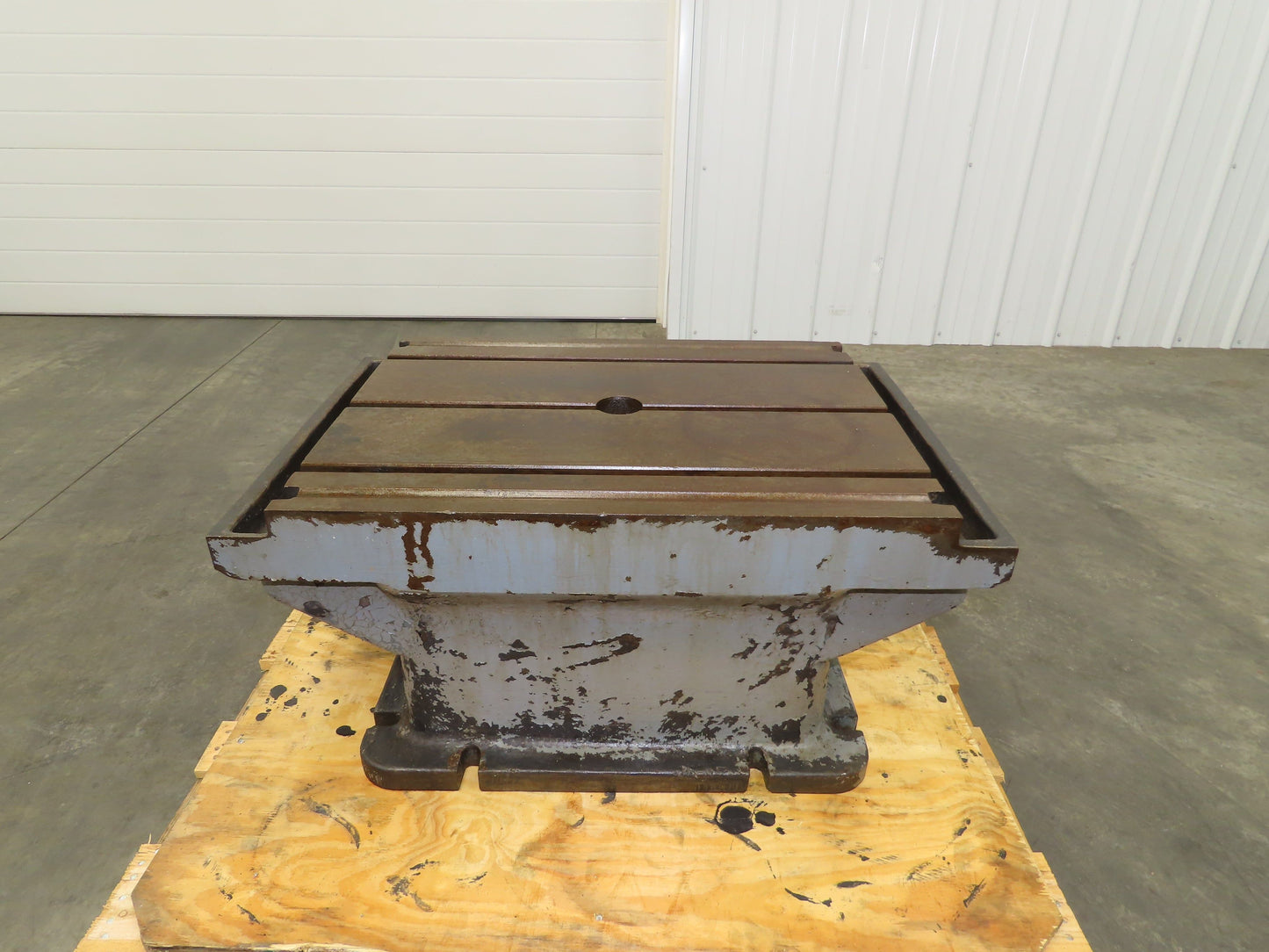 CNC Milling Machine T-Slot Table 22"x28" Steel Cast Iron Slotted Fixture Plate