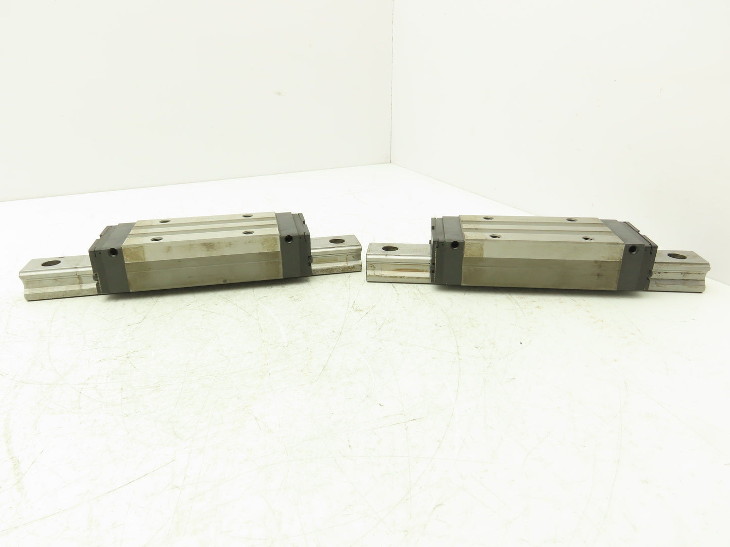 THK SHS35 Linear Bearing 1-Block Guide Rail 35mm x 280mm 11" Lot of 2