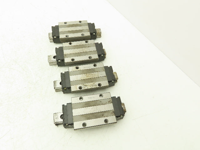 THK SHS25 Linear Bearing 1-Block Guide Rail 25mm x 160mm 6-1/4" Lot of 4