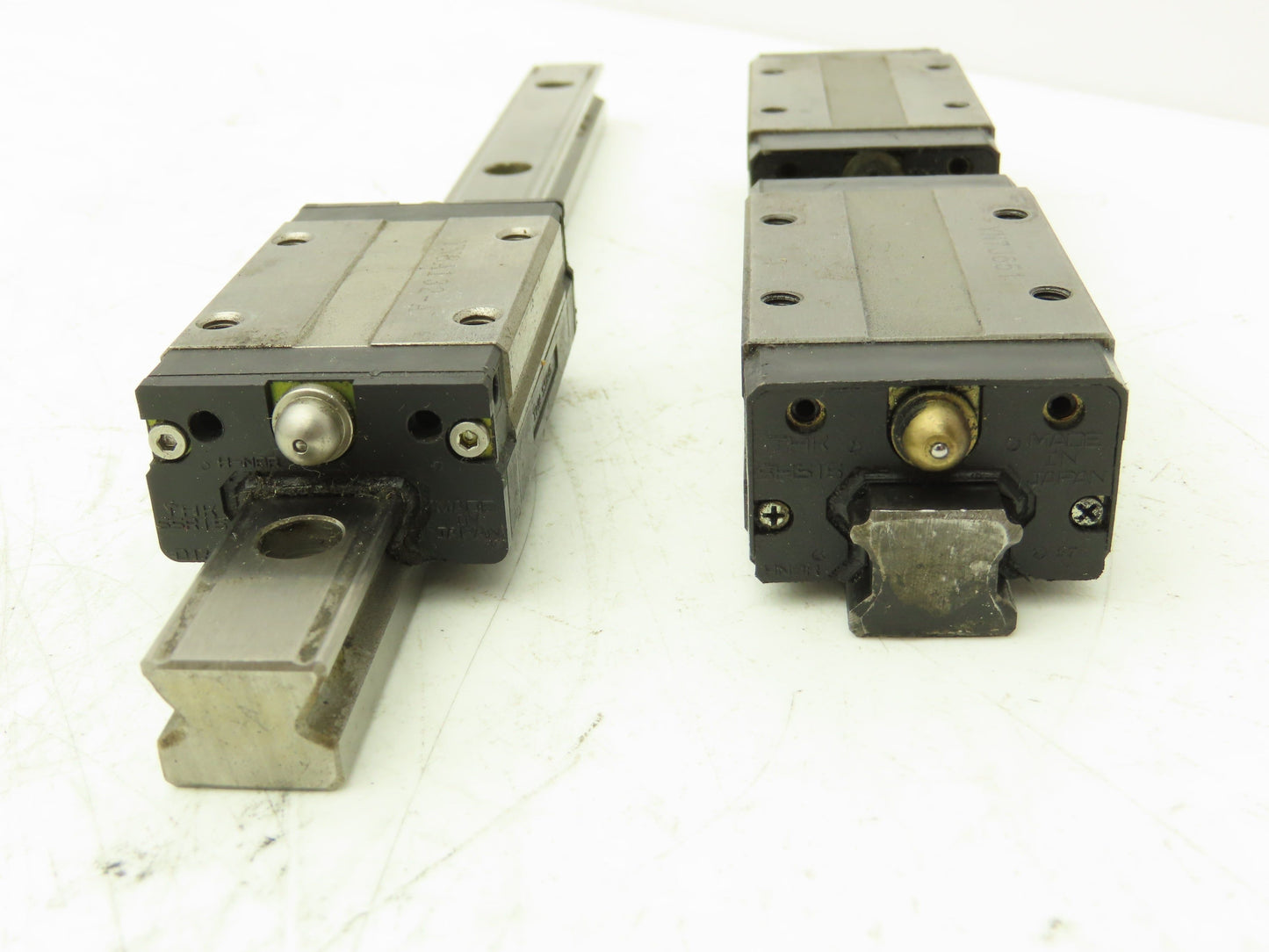 THK SRS15 SSR15 Linear Bearing Guide Rail 15mm x 100-220mm 4..8-5/8" Lot of 7