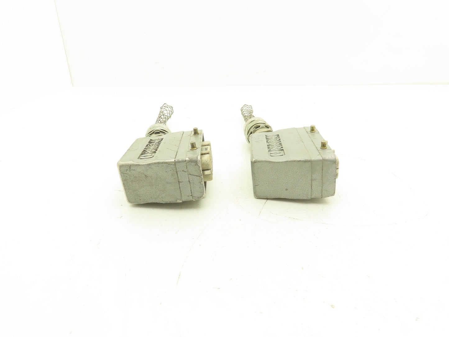 Phoenix Contact 1773132 Heavycon 6-Pin Female Receptacle & Hood Lot of 2