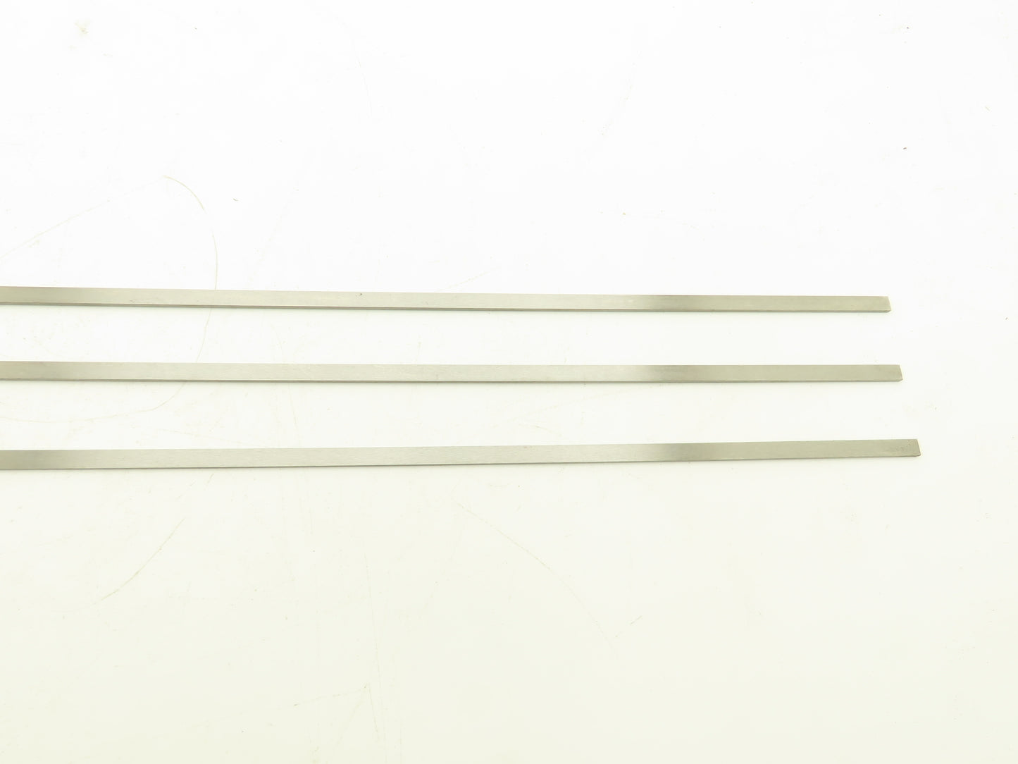 Nutec 42 4142 Alloy Steel Ground Flat Bar Stock 1/8"x 3/8"x 36"L Lot of 3