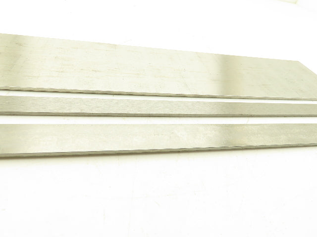 1018 Carbon Steel Ground Flat Bar Stock 1/8"Thick x 24"L 3/4", 1", 4" Lot of 3