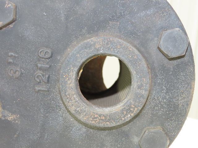 Mueller Steam Specialty 1215 3" ANSI Flanged Y Strainer Cast Iron 500psi