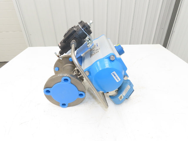 Jamesbury 71500313600XTZ2 2" Ball Valve 316SS ANSI Flange Pneumatic Actuator