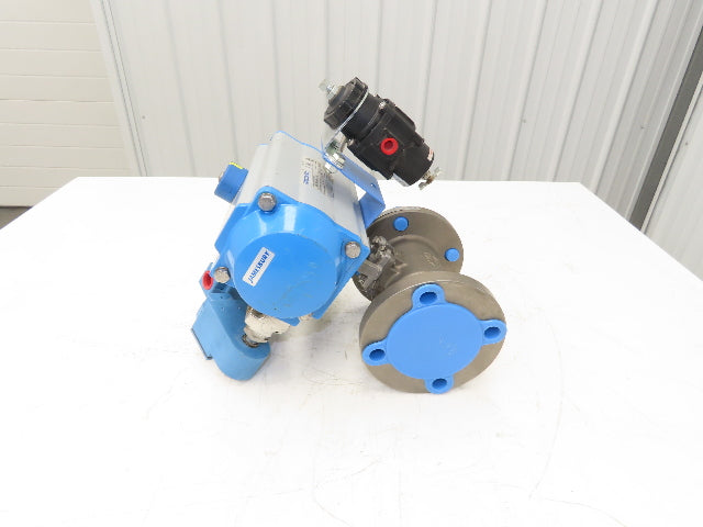 Jamesbury 71500313600XTZ2 2" Ball Valve 316SS ANSI Flange Pneumatic Actuator