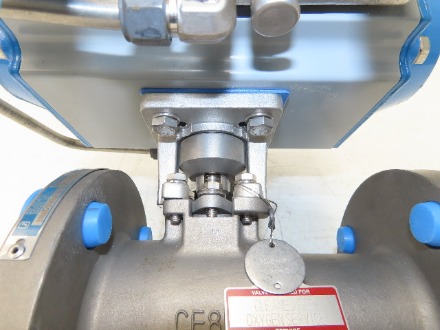 Jamesbury 71500313600XTZ2 2" Ball Valve 316SS ANSI Flange Pneumatic Actuator