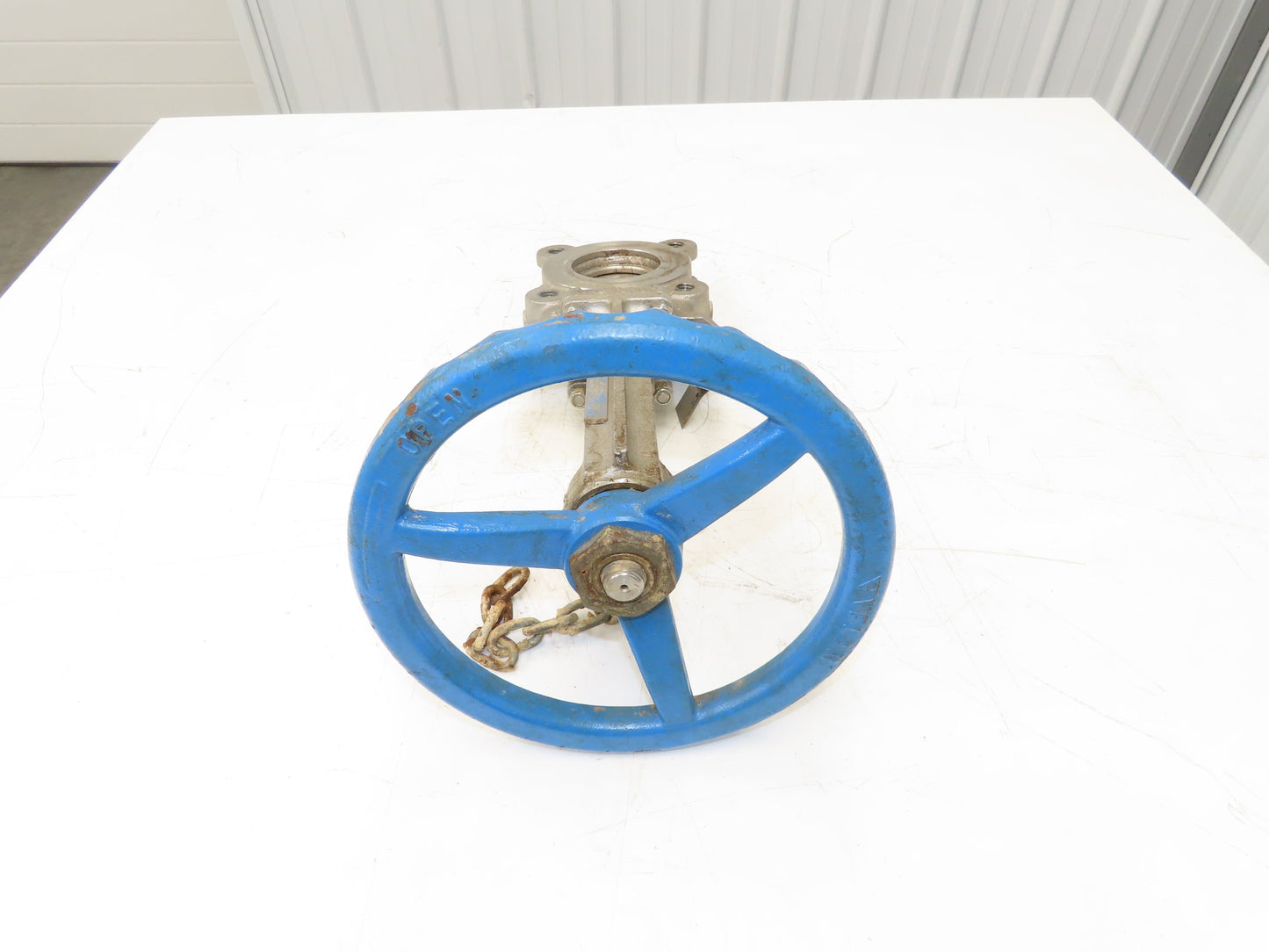 Velan L10-0320C-13BL 3" Stainless Knife Gate Valve 316SS Rising Stem Lug Style