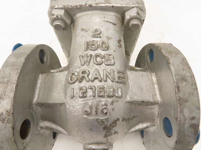 Crane 2" Gate Valve Rising Stem ANSI Flange 285psi