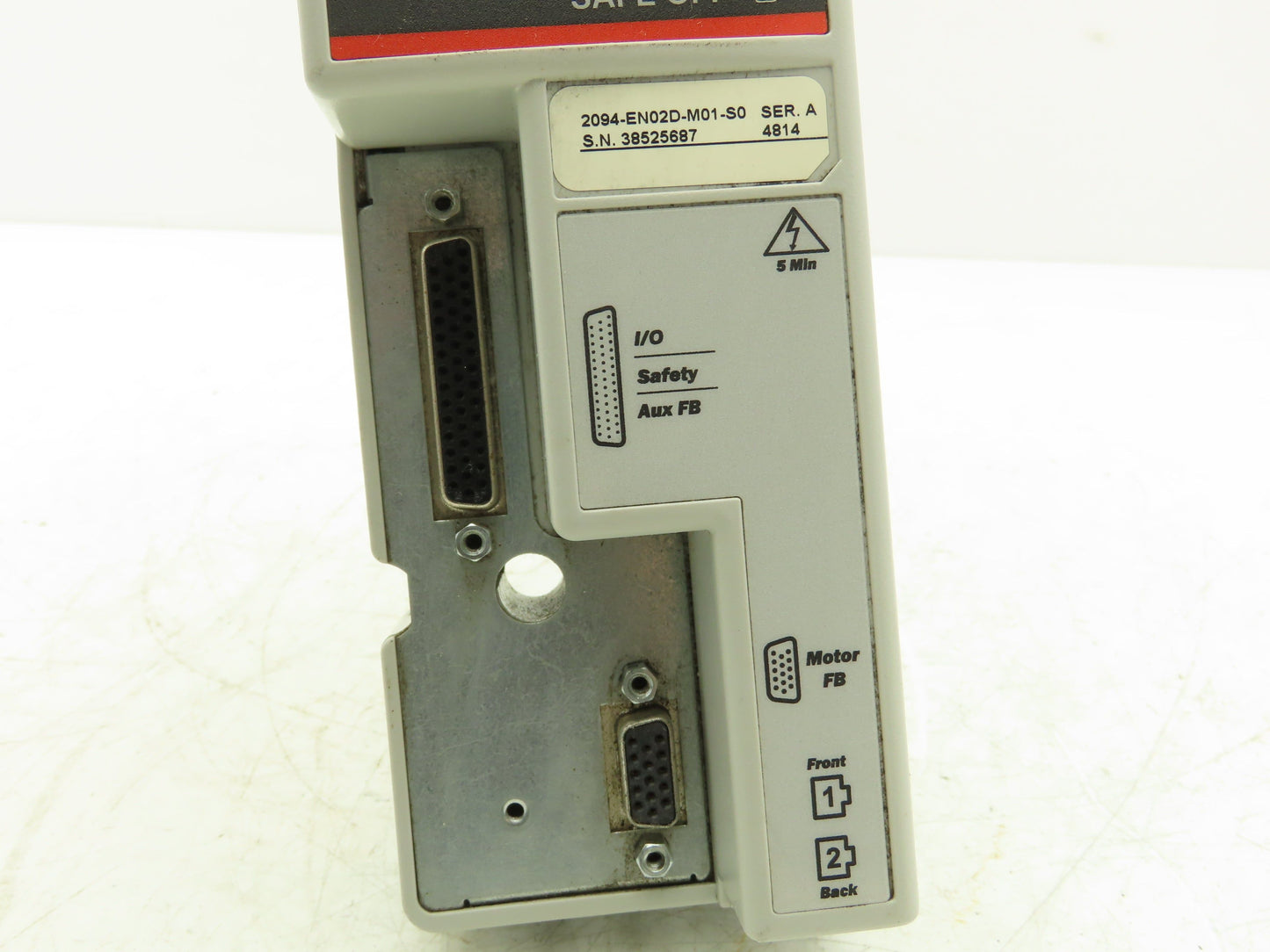 Allen Bradley 2094-EN02D-M01-S0 Control Module Kinetix 6500 Safe Off Ser A 24VDC