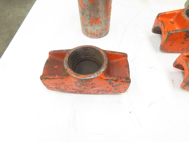 Blackhawk 9-326 One Shot Hydraulic Hand Pump Pipe Bender 1-3/4" to 4-1/2" Set