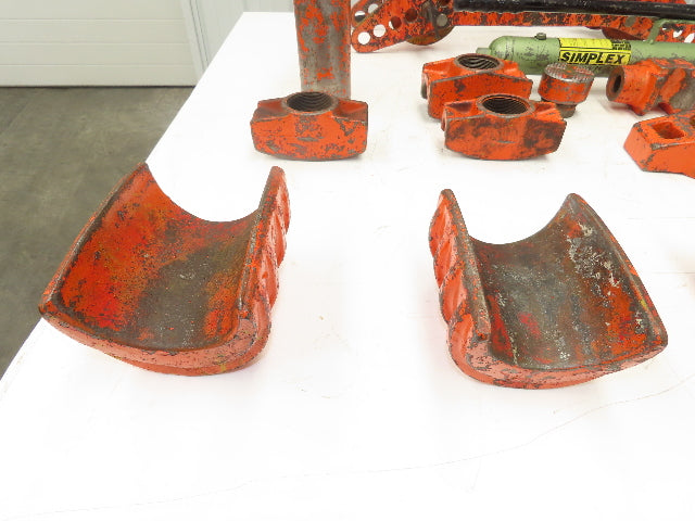 Blackhawk 9-326 One Shot Hydraulic Hand Pump Pipe Bender 1-3/4" to 4-1/2" Set