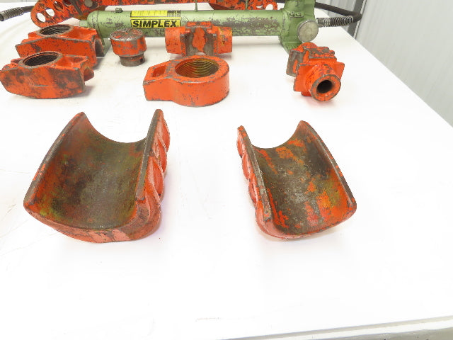 Blackhawk 9-326 One Shot Hydraulic Hand Pump Pipe Bender 1-3/4" to 4-1/2" Set