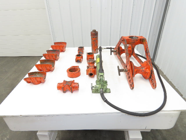 Blackhawk 9-326 One Shot Hydraulic Hand Pump Pipe Bender 1-3/4" to 4-1/2" Set