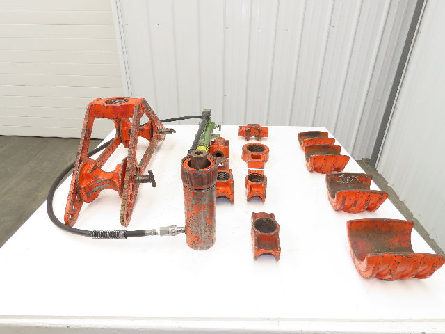 Blackhawk 9-326 One Shot Hydraulic Hand Pump Pipe Bender 1-3/4" to 4-1/2" Set