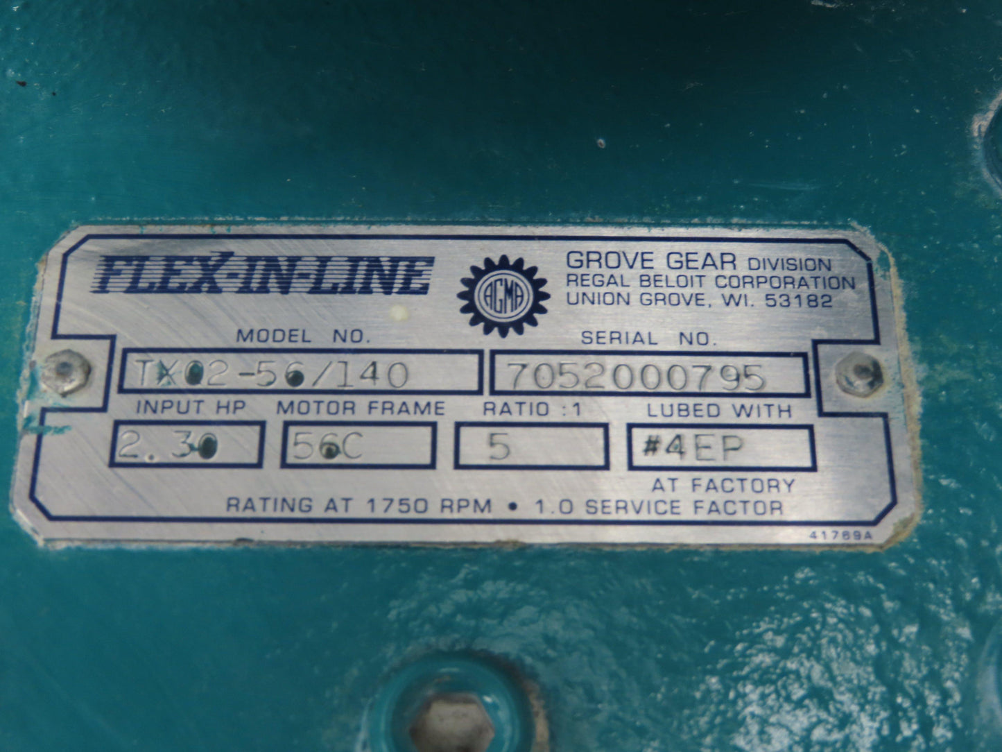 Brawn BGMF200 Industrial Electric Tank Mixer 2Hp 230/460V 3PH