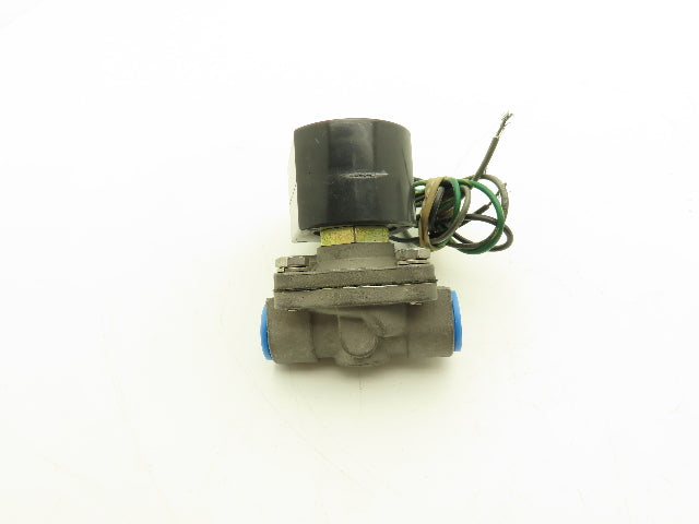 Parker 06F23C6640A3F4C80 Solenoid Valve 2-Way 3/8" NPT 24VDC Normally Closed