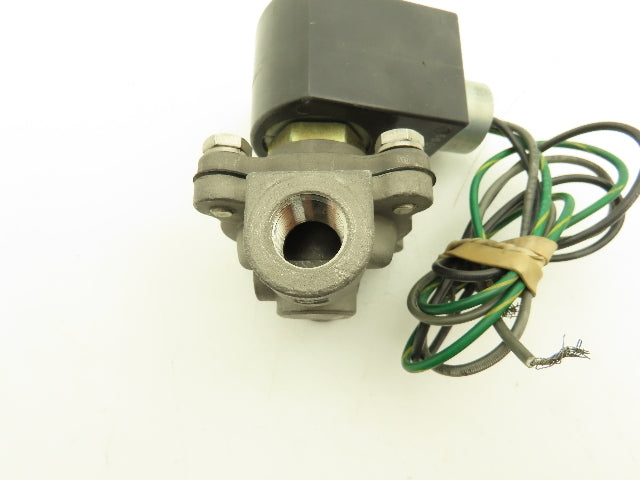 Parker 06F23C6640A3F4C80 Solenoid Valve 2-Way 3/8" NPT 24VDC Normally Closed