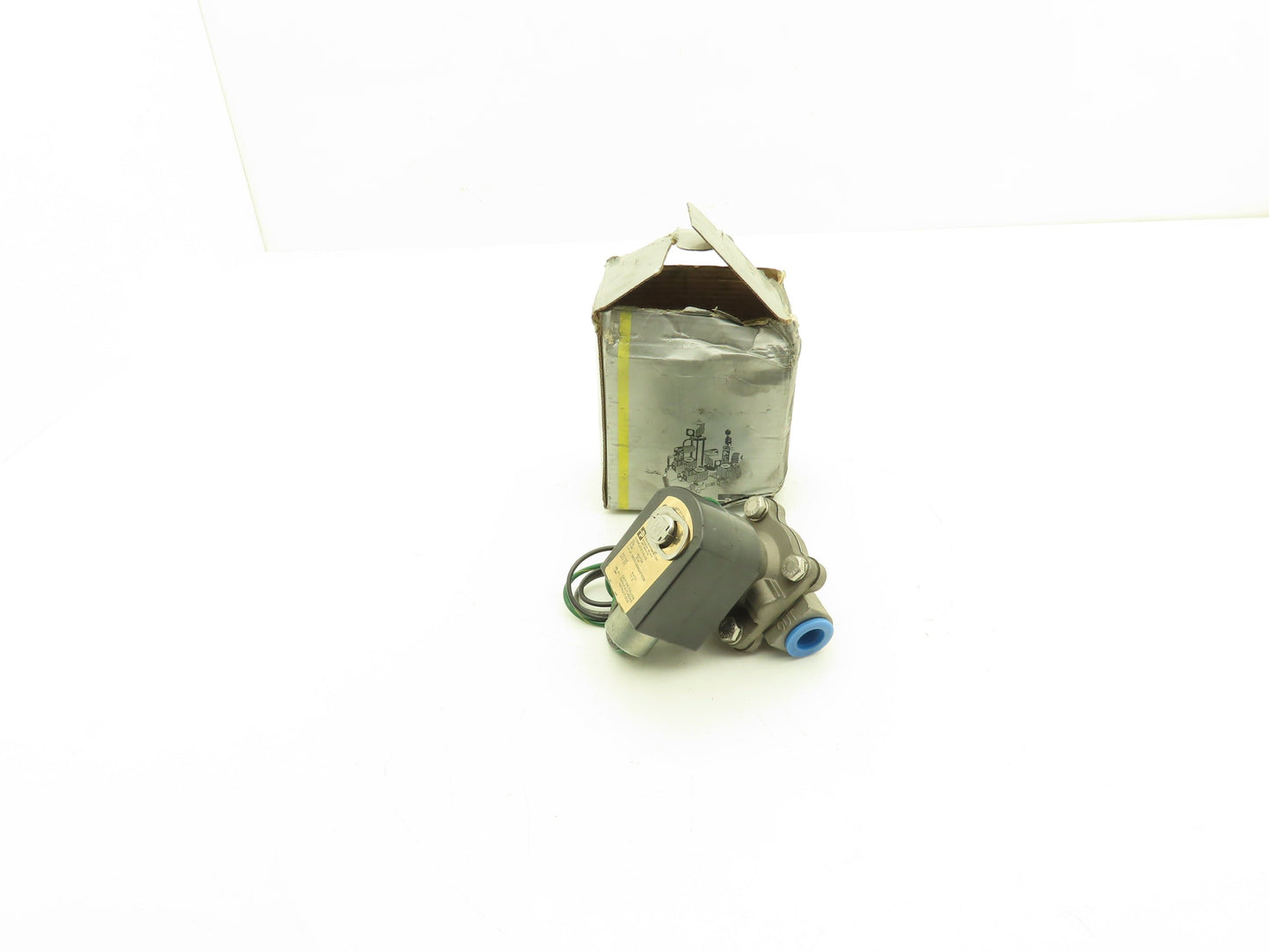 Parker 06F23C6640A3F4C80 Solenoid Valve 2-Way 3/8" NPT 24VDC Normally Closed