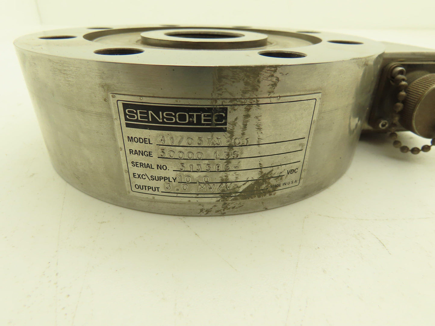 Sensotec 41/0573-01 Load Cell 50000 Lbs 10vdc