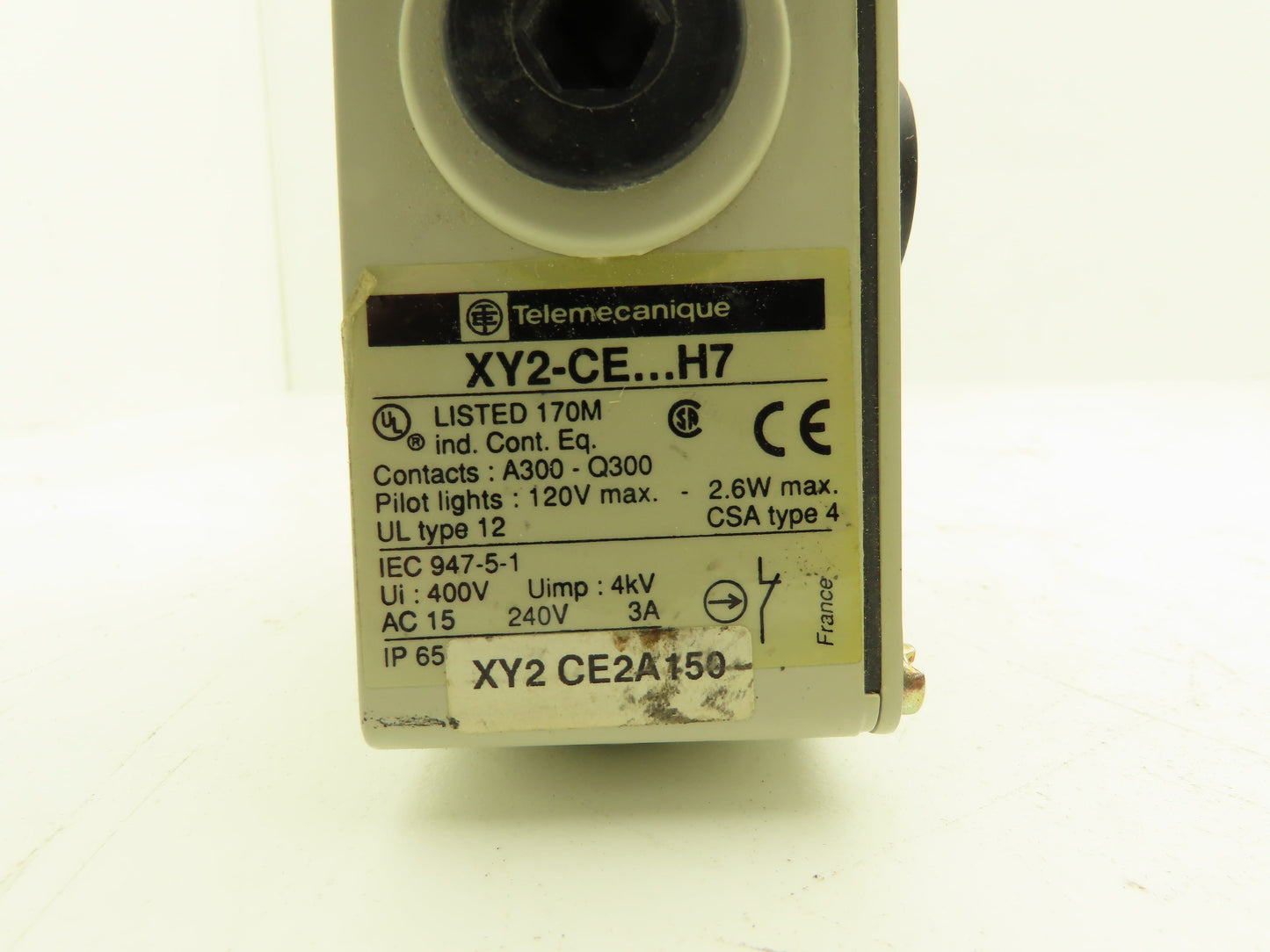 Telemecanique XY2-CE2A150H7 Cable Controlled Emergency Stop Switch Left Hand