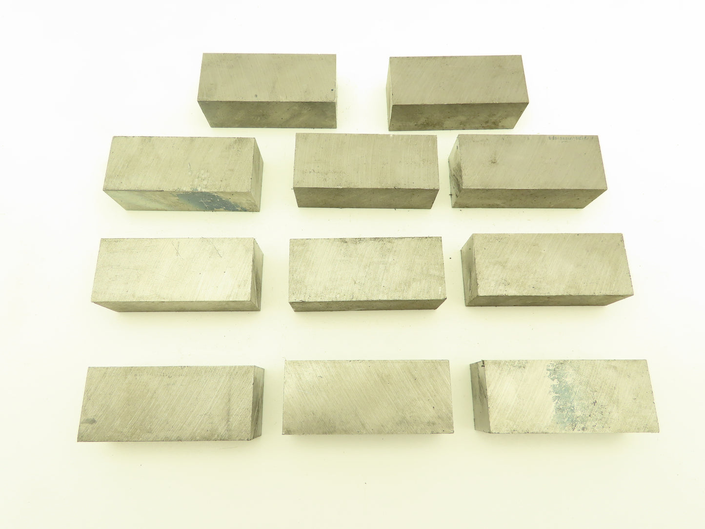 S7 Tool Steel Flat Bar Stock 1"x 1-1/4"x 3"L Lot of 10 Blocks