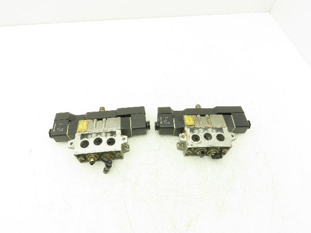 Norgren SXE0573-850-M1 Solenoid Pneumatic Air Valve 24V Coil Base Lot of 2
